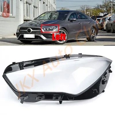 For Mercedes W118 CLA 2020-2022 N Left Front Headlight Lens Shell + Seal Glue • $203.81