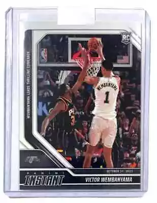 2023-24 Panini Instant Victor Wembanyama ROOKIE CARD SP Spurs #26 RC 1 Of 10018 • $14.95