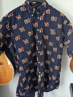 $20 • Buy BD Baggies Mens Multicolor Button Up Shirt Size XL Short Sleeve