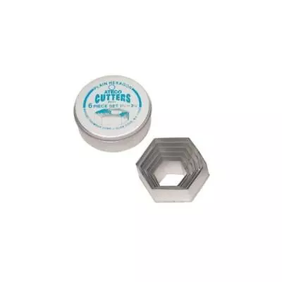 £19.98 • Buy Cake Decorating Cutter Cookie Ateco Plain Hexagon 6 Fondant Sugarcraft Tool