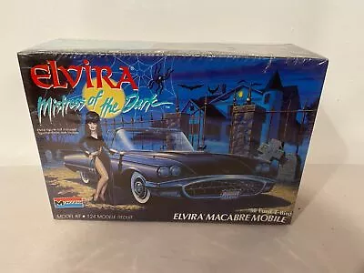 Vtg 1988 ELVIRA MISTRESS OF THE DARK MACABRE MOBILE Model Monogram SEALED 2783 • $69.95