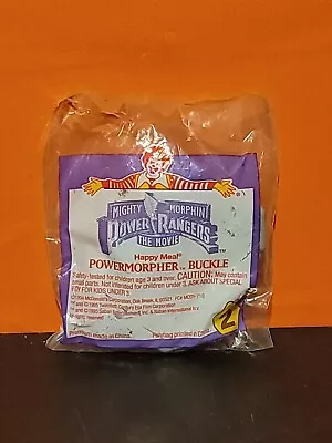 Vintage 1995 Mcdonalds Happy Meal Power Rangers The Movie Powermorpher Buckle #2 • $11