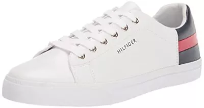 New! Tommy Hilfiger Women's LADDIN Sneaker White Multi 7.5 • $43.04