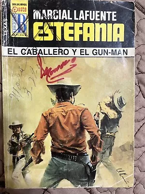 Marcial Lafuente Estefania El Caballero Y El Gun Man (Spanish) • $7