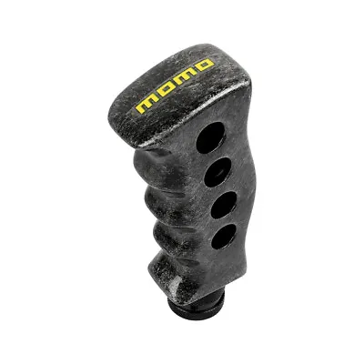 Universal MOMO Gray Slotted Pistol Grip Handle Manual Gear Shift Knob Shifter • $13.88