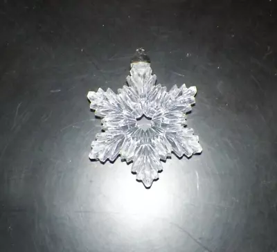 Vtg Metropolitan Museum Of Art Ny Crystal Snowflake Ornament Nib • $49.95