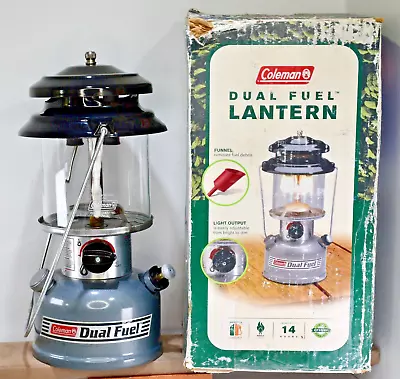 Vintage 12/03 Coleman Dual Fuel Lantern Model 285-700 With Box - XLNT! • $59.99