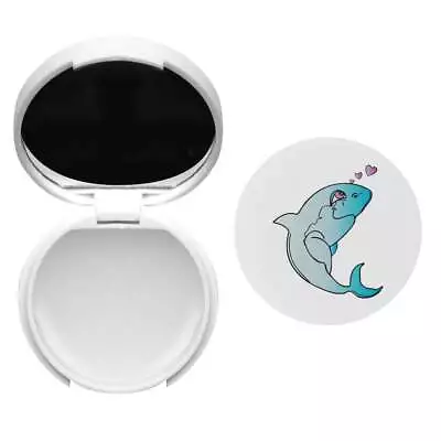 'Loved Up Shark' Lip Balm With Mirror (BM00008792) • £4.99