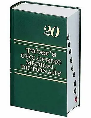 Taber's Cyclopedic Medical Dictionary By Taber's; Thomas Frederic; Venes • $5.49