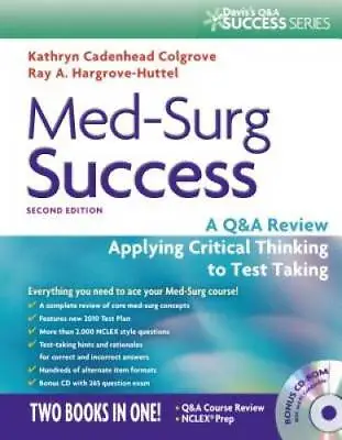 Med-Surg Success: A QA Review Applying Critical Thinking To Test Taking  - GOOD • $6.16