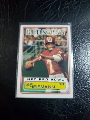 Joe Theisman 1983 Topps Washngton Redskins Card #199 • $0.99