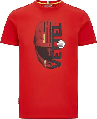 Ferrari Formula 1 T-Shirt (Size XL) Men's Stichd Vettel Driver Top - New • $24.65