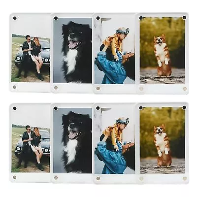 Polaroid Frame Magnetic Magnetic Instax Mini Photo Frames 2x3 Acrylic Fridg... • $39.86