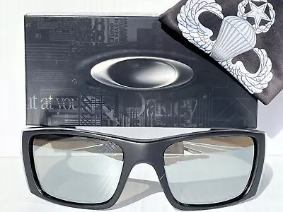 Oakley Fuel Cell AIR FORCE Paratrooper POLARIZED Galaxy Chrome Sunglass 9096-G7 • $128.87