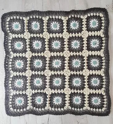 Hand Made Crochet Baby Blankets 0-6 Months .67×67cm For Baby Shower Presents  • £15