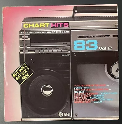 Chart Hits 1983 Vol 2. Compilation/Mixtape LP Vinyl (Various Artists) • $10