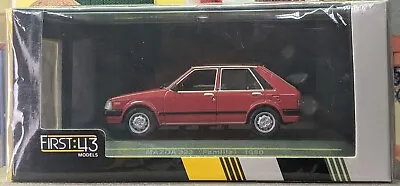 First:43 Models 1980 Mazda 323 (familia) Scale 1/43 [red] Usa Stock!!! • $39.99