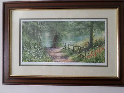 £22.49 • Buy Summer Reflections By Terry Harrison Framed Signed Print 24  X 16½  Picture