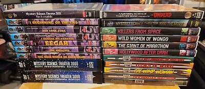 HUGE DVD Lot Mystery Science Theater 3000/Cinematic Titanic/The Film Crew HTF • $120