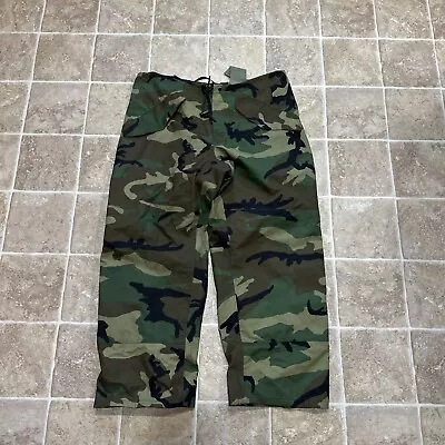 US Military Goretex Cold Weather Camo Pants Mens Size Medium Short • $10