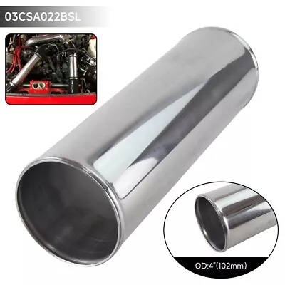 102mm 4.0  Aluminum Turbo Intercooler Pipe Piping Tube Tubing Straight L=300mm • £27.59
