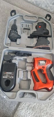 £27 • Buy Black And Decker Quattro KC200F Multi Tool With Charger