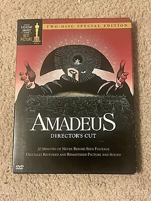 Amadeus - Directors Cut (DVD 2002 2-Disc Set Two-Disc Special Edition) • $6.99