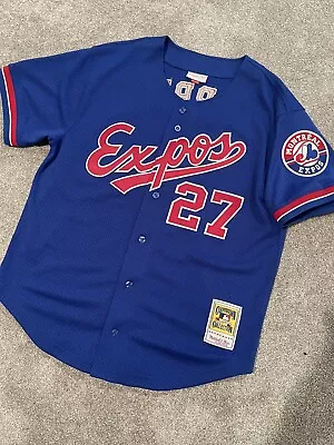 Vladimir Guerrero Montreal Expos 2002 Mitchell & Ness BP Jersey Size XL 48 • $89