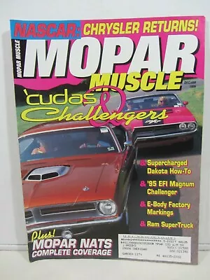 Mopar Muscle Mag. -  Dec.  / Jan. 1996  'Cudas & Challengers   (0121) • $4