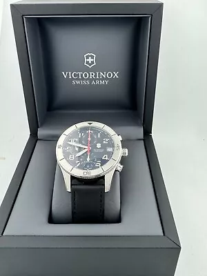 Victorinox  Swiss Army - 241193 -Ambassador Clous De Paris Automatic Chronograph • $899.99