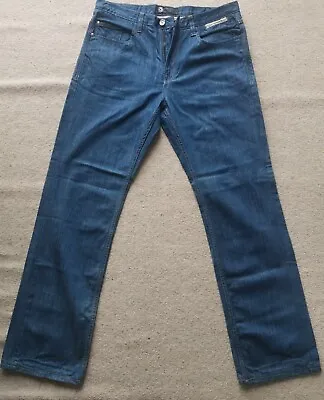 G Unit Men's Denim Jeans Blue Medium Wash. Embroidered Size W34 L34. Vintage • £39.99