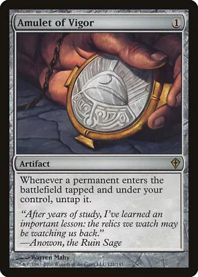 MTG Amulet Of Vigor  - Worldwake • $21.95