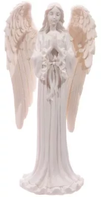 £12.50 • Buy Guardian Angel Praying Statue , 20cm Tall Memorial Figurine , Gift Boxed