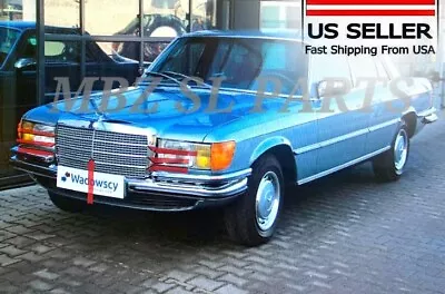 NEW Grill Molding Trim Set Of 7 Pcs Ale For Mercedes W116 Benz 200S 280SE 280SEL • $54.95