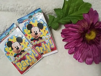 Mickey Mouse Birthday 8ct Party Invites Mickey Mouse Clubhouse (lot Of 2 Pks)  • $11.36