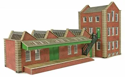 PO283 Metcalfe OO/HO Scale Gauge Model Railway Small Factory Building Card Kit • £17.99