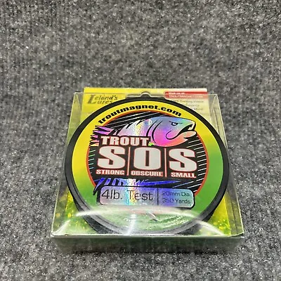 Leland 87665 Trout Magnet SOSFishing Line 4lb • $5.99