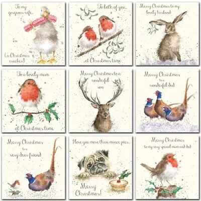 £2.95 • Buy Wrendale Christmas Card Family Dad Mum Son Daughter Wife