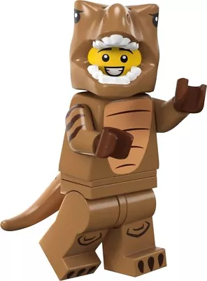 Lego 71037 Collectable Minifigures T-Rex Costume Fan 24 S24 CMF Dinosaur • $12.99