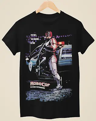 Robocop - Movie Poster Inspired Unisex Black T-Shirt • $20.99