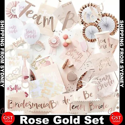 Team Bride Hens Night Bachelorette Party Decoration Sash Sashes Accessories Brid • $4.99