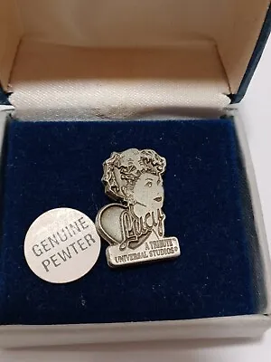 I Love Lucy Ricardo Lucille Ball Tribute Pin Brooch Genuine Pewter New • $45.23