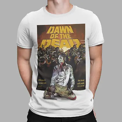 Zombies Dawn Of The Dead T Shirt Retro Tee Horror Classic Cult Gift 70s 80s 1978 • £6.99