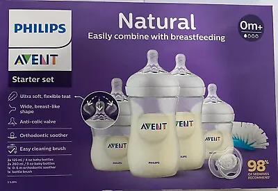 Philips Avent Natural SCF301 Newborn Starter Set Kit Baby Bottle  • £37.99