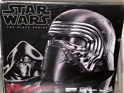 Star Wars Last Jedi Kylo Ren Black Series Helmet Electronic Voice Changer Mask • $310