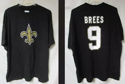 New Orleans Saints Drew Brees #9 Men's Size 3X T-Shirt C1 6045 • $21.24