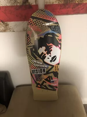 VISION ORIGINAL MG MARK GONZALES SKATEBOARD DECK - REISSUE - 10  X 30  - TAN • $185