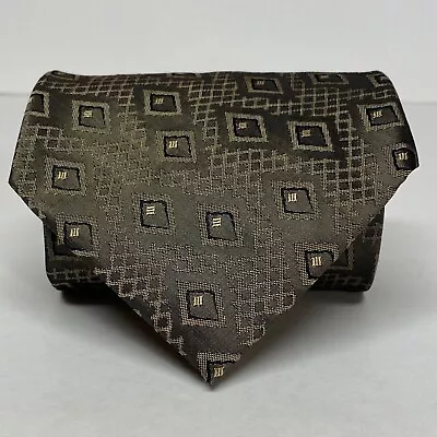 Alexander Lloyd Neck Tie Mens Formal Silk Geometric Classic 64” XL Extra Long B9 • $3.33