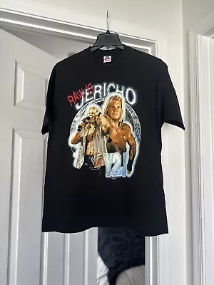 JERICHO Shirt XL WWF 2000 Vintage VTG AEW Wrestling Tee Raw WWE Y2J ECW WCW • $79.99