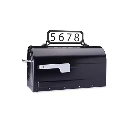 Manhattan Address Plaque Double Sided Reflective Backing Mailbox Accessory 12 In • $25.04